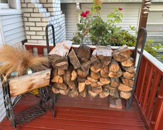 Firewood, wood storage and decor