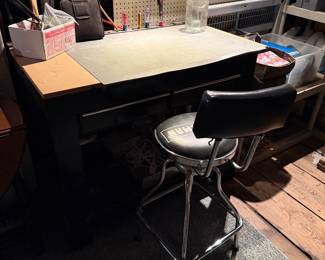 Workbench and chair