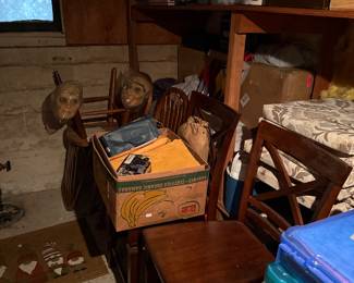 Odds and ends, including chairs