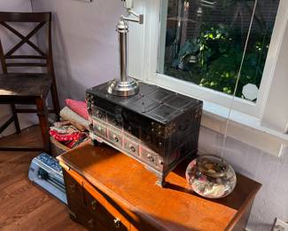 Storage trunk, and home decor