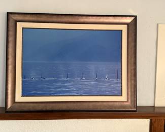 Framed artwork