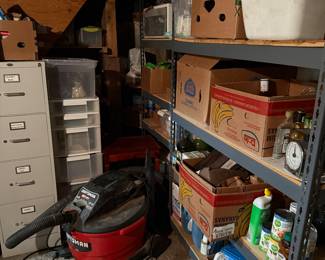 Shop vac and other items