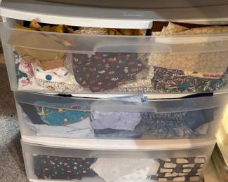 Yep, more quilting fabric