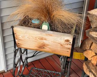 Sewing machine planter