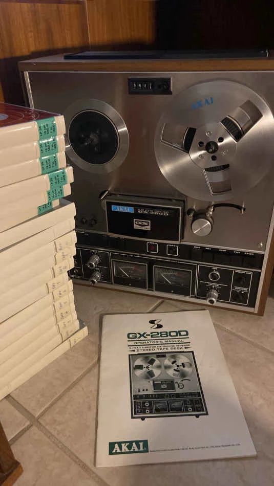 AKAI GX280D Tape Deck