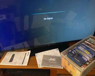 JVC TV And Philips DVD VCR Player