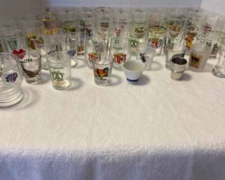 Lot Of Shot Glasses