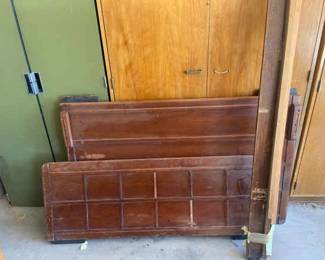 Solid Wood Full Sized Bed