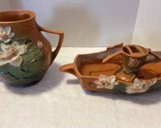 Two Roseville Pottery Pieces