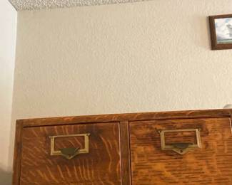 Vintage Card Catalog