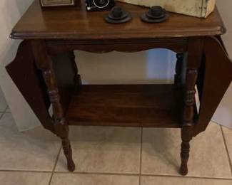 Side Table And Camera