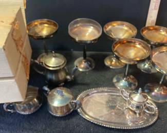 Another Lot Of Silver Plated Items