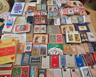 Lot Of Assorted Playing Cards