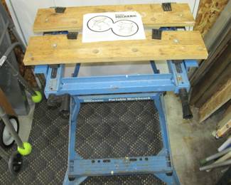 Portable Folding Workbench
