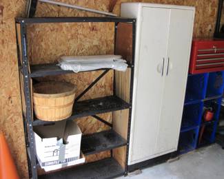 Metal Shelving Unit / Metal Cabinet