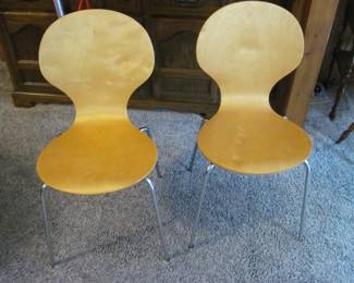 Pair of Arne Jacobsen Ant Chairs