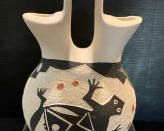 TA187VAcoma Pueblo Wedding Vase