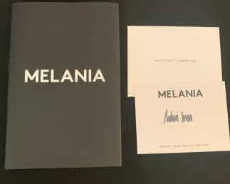 TA251MELANIA Autographed Book