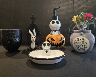 TA221Nightmare Before Christmas Bathroom