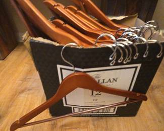 TA335Wooden Hanger Lot