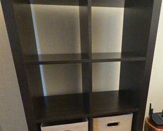 TA337Dark Brown Cube Organizer