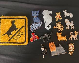 TA150Vintage And Modern Animal Pins