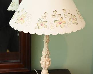 Cast Iron Table Lamp 26" Tall