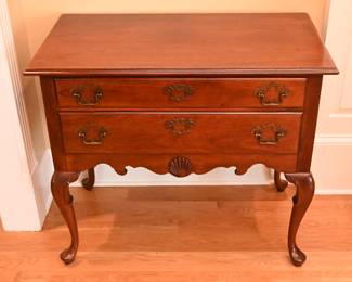 Hickory Chair Co. Two Drawer Chest 35 x 19.5 x 30