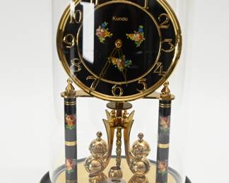 Kundo Keninger and Obersfell German Anniversary Clock
