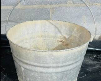 Galvanized Pail 