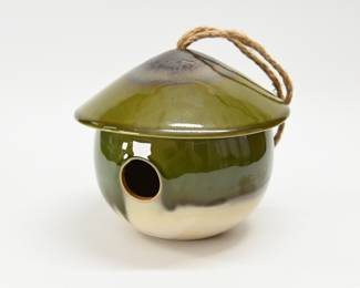 Pottery Birdhouse 
