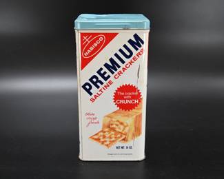 Nabiisco Saltine Cracker Tin 