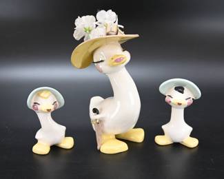 Betty Lou Nichols Dolly Duck Figurines