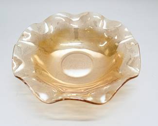 Carnival Glass Bowl 