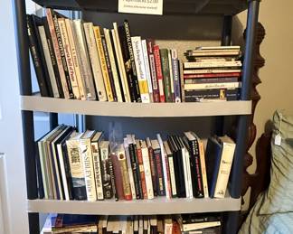 Selection of hard and paper backed books