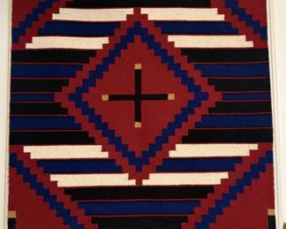 Evelyn Joe Navajo Chief Revival Weaving 
