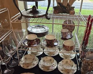 Formal china and chafing dish