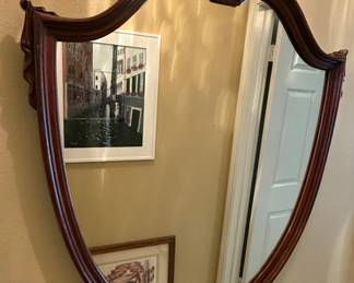 Shield mirror