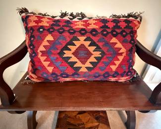 Pretty bench and wood box
