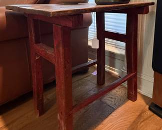 Rustic side table 