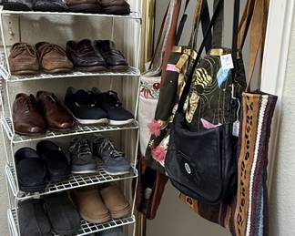 Selection of shoes and bags