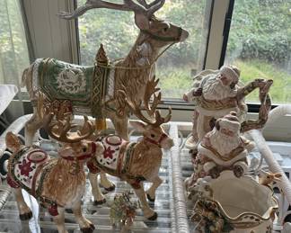 Beautiful Fitz & Floyd  Christmas decor