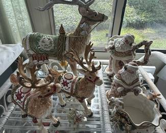 Fitz & Floyd Christmas pieces