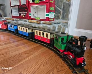LGB Passenger Train Set with Extra Cars and Track 