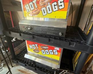 2 COMMERCIAL HOT DOG OVENS