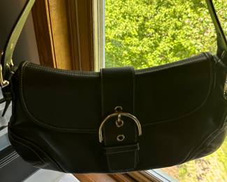 BLACK COACH BAG