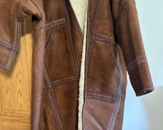 BRAND NEW NEVER USED FUR LINED COAT