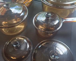 Amber Glass Cookware