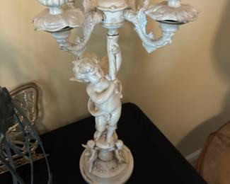white candlestick 