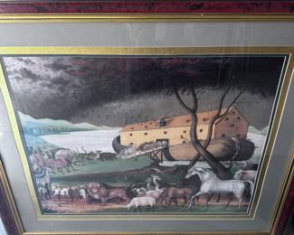 Edward Hicks' painting, "Noah's Ark," created in 1846